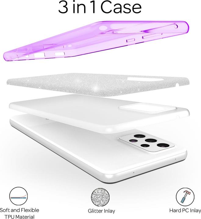 Produktbild Nalia Glitzer Hülle (Samsung Galaxy A33)