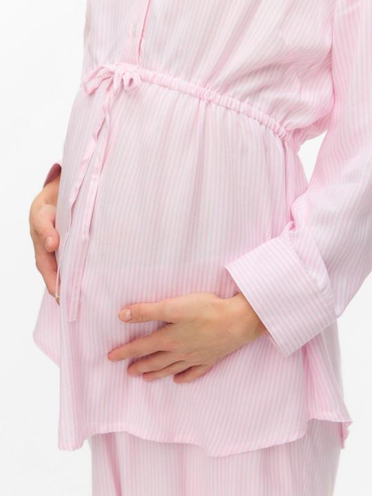 Produktbild Mamalicious Normal geschnitten Hemdkragen Ärmelbündchen mit Knopf Hemd Hemd