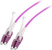 Image du produit EFB Elektronik Jumper duplex LC-LC, OM4, 7,5m,,avec languette Push/Pull, polarité interchangeable (7.50 m)