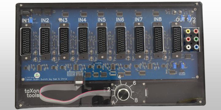 Produktbild Taxon Tools Scart Switch black (Video Switch)