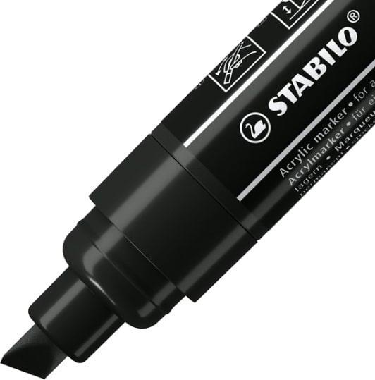 Image du produit STABILO FREE Acrylic Acrylmaker (Noir, 10 mm, 3 x)