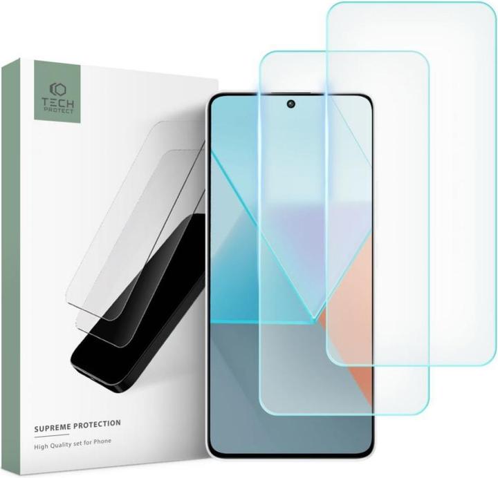 Immagine prodotto Tech-Protect Vetro temperato supremo per Xiaomi Redmi Note 13/13 Pro/4G/5G (1 Pezzo/i, Xiaomi 13 Pro)