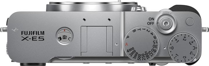 Productafbeelding Fujifilm X-E5 Silver Body (40.20 Mpx, APS-C / DX)