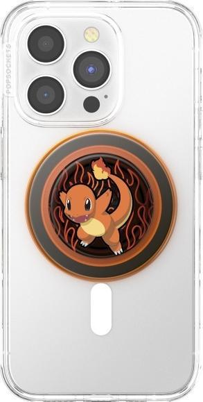 Actual product image PopSockets PopGrip MagSafe Round Charmander Flame