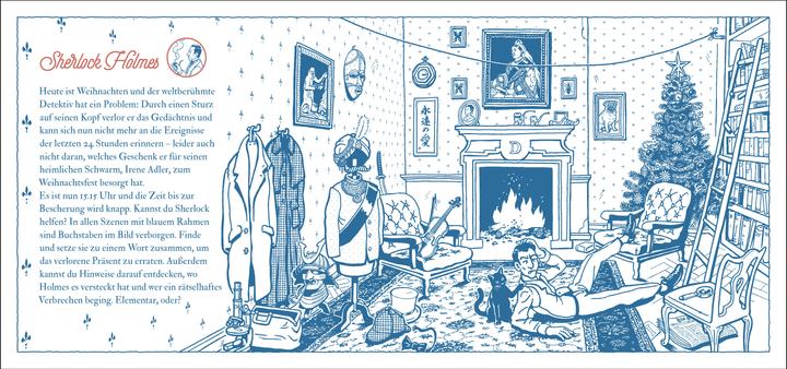 Nährwerte und Zutaten Geheimnisvolle Weihnachten mit Sherlock Holmes (Deutsch, Andreas Teindl, 2024)