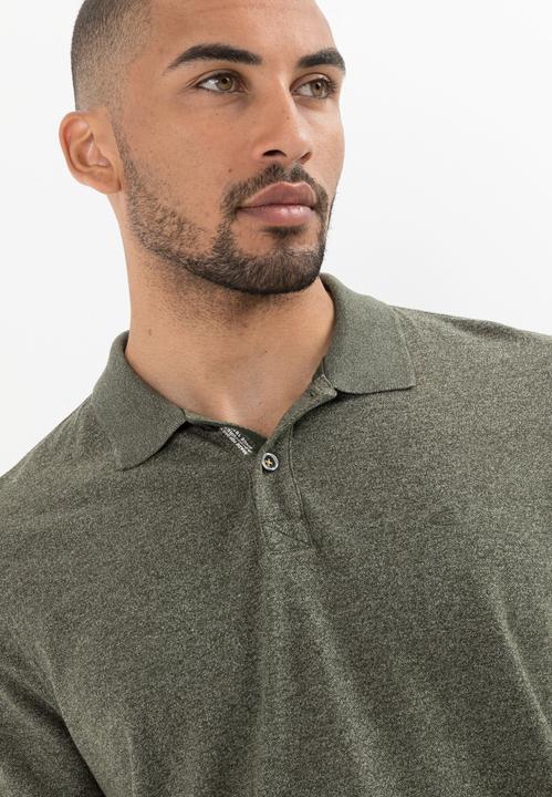 Produktbild Camel Active Kurzarm Poloshirt aus nachhaltigem Baumwollmix (S)