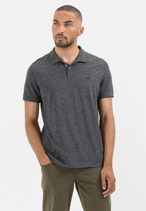 Produktbild Camel Active Kurzarm Poloshirt aus nachhaltigem Baumwollmix (L)