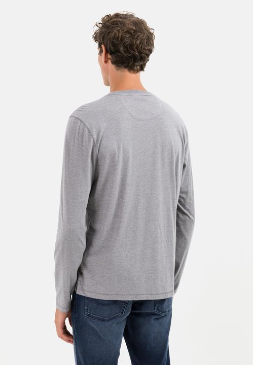 Produktbild Camel Active Langarm Henleyshirt aus nachhaltigen Baumwollmix (3XL)