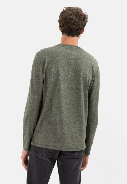 Image du produit Camel Active T-shirt Henleys à manches longues en mélange de coton durable (5XL)