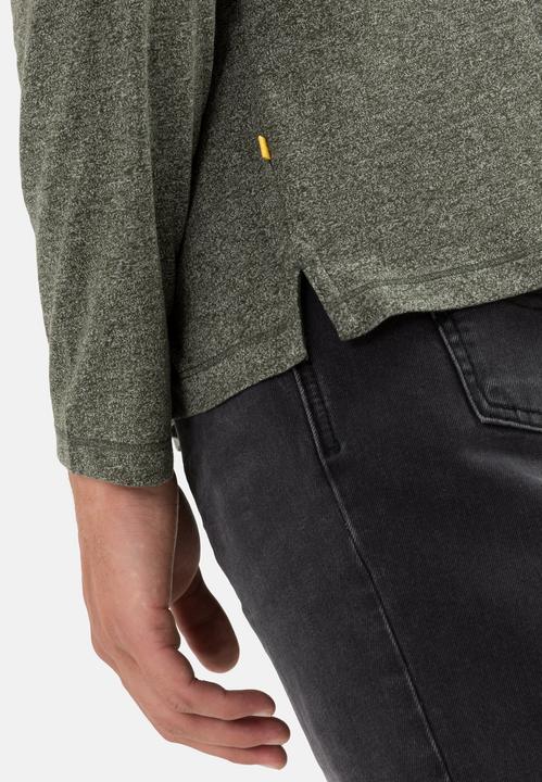 Produktbild Camel Active Langarm Henleyshirt aus nachhaltigen Baumwollmix (M)