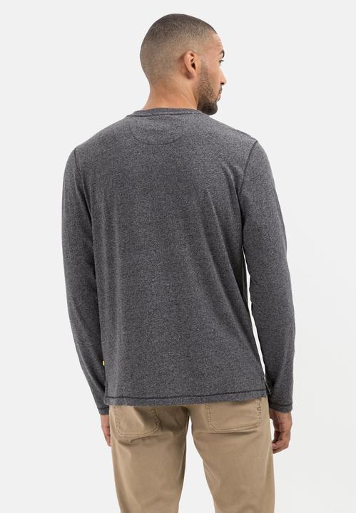 Produktbild Camel Active Langarm Henleyshirt aus nachhaltigen Baumwollmix (4XL)