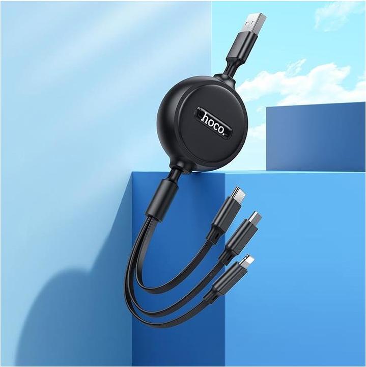 Image du produit Hoco X75 Câble de charge 3 en 1 (1 m, USB 3.0)