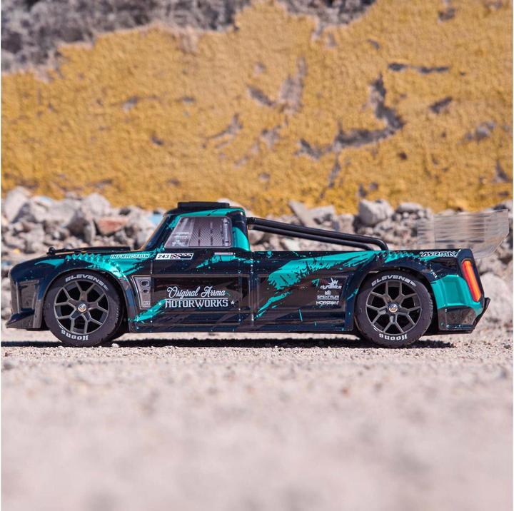 Actual product image Arrma Infraction Electric Brushless On Road 4WD 1:8 RTR Teal (RTR Ready-to-Run)