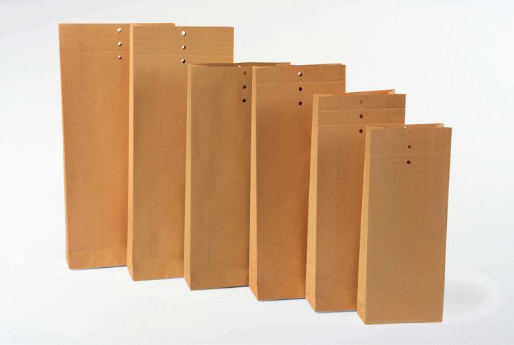 Produktbild Flexipak Musterfaltenbeutel Kraftpapier braun (250 Stück)