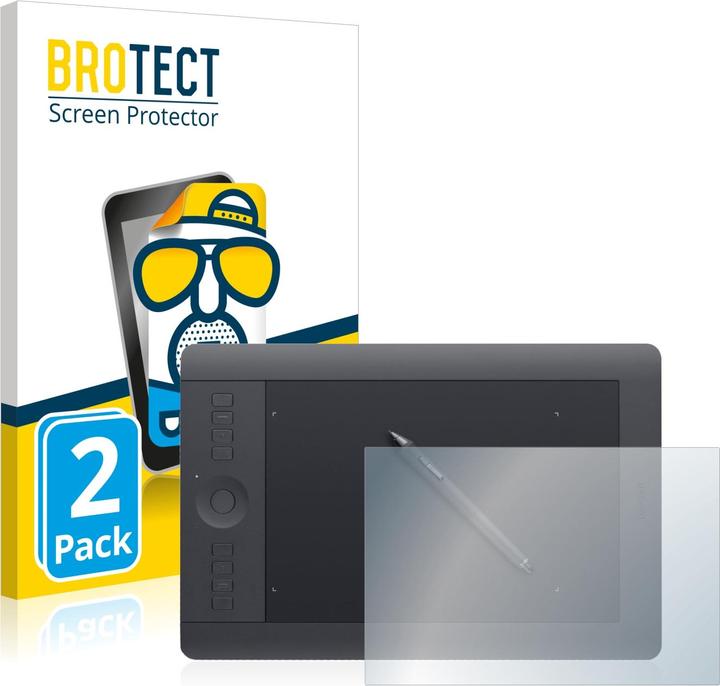 Actual product image BROTECT Anti-glare screen protector matt (2 Piece, Intuos Pro S PTH-460)