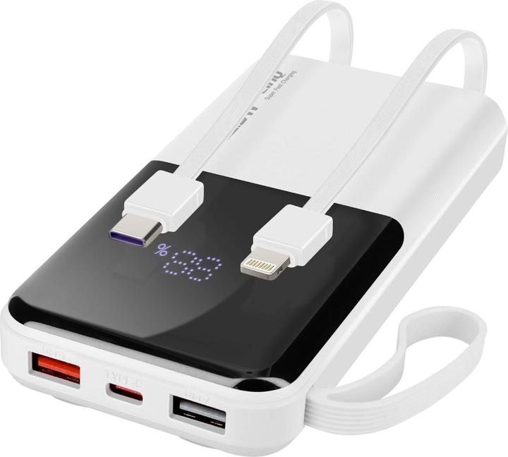Immagine prodotto LinQ Banca di energia da 10.000 mAh + cavo Lightning / USB-C (10000 mAh)