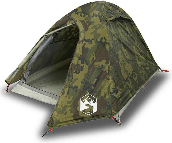 Image du produit VidaXL Tente de camping dôme 2 personnes camouflage imperméable (Tente igloo, 2.10 kg, 2 personnes)