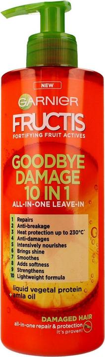 Image du produit Garnier Fructis Goodbye Damage 10In1 All-In-One Leave-In Hair Conditioner 400Ml (400 ml)