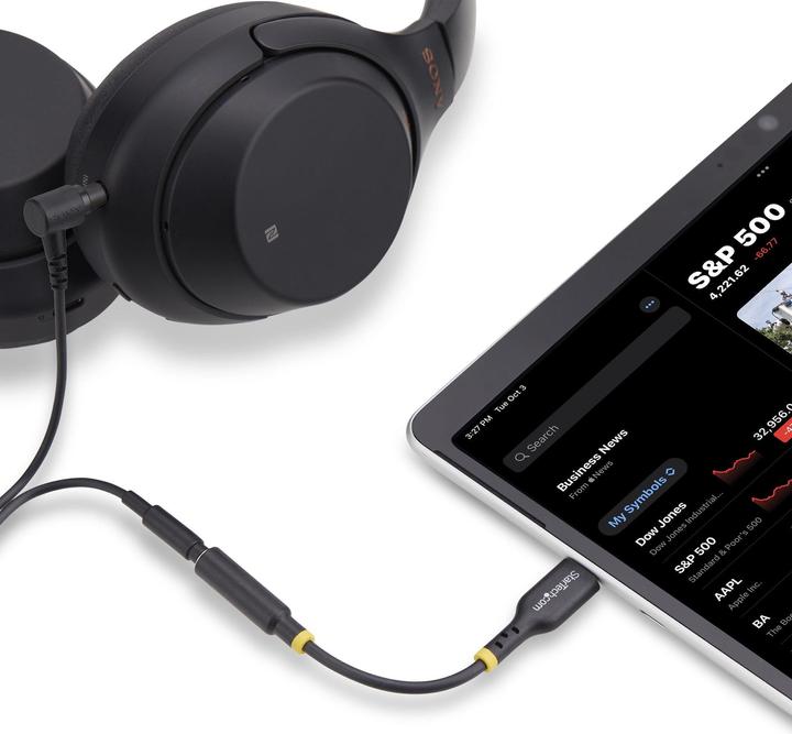 Produktbild StarTech Adap USB-C to 3.5mm Audio (M/F)