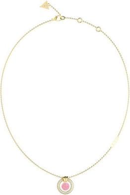Guess - Fashion gold-plated necklace with zircons Knot You JUBN04052JWYGPKT/U