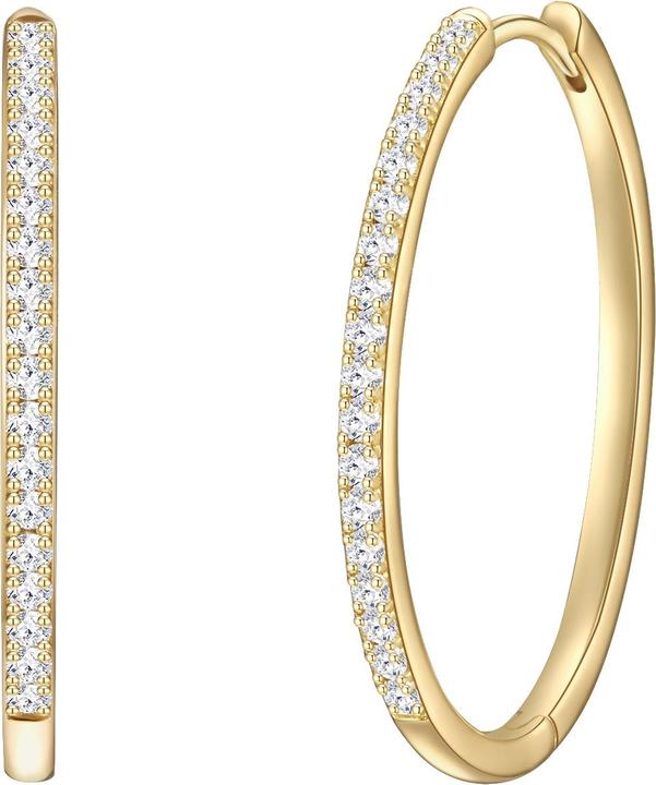 Produktbild Glanzstücke München Damen Sterling Silber Zirkonia gelbgold - 31970 (Sterling Silber)