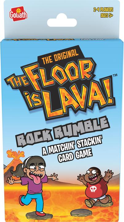 Actual product image Goliath Toys The Floor Is Lava Card Game (English)