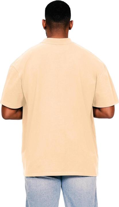 Actual product image Casual Classics Mens Ringspun Cotton Extended Neckline Tall Oversized T-Shirt (L)