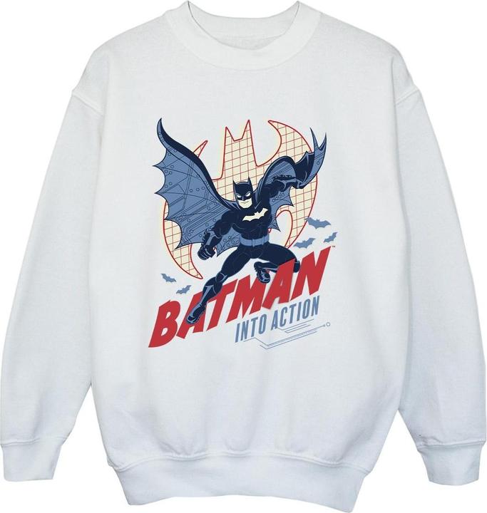 Produktbild Batman Into Action Sweatshirt Jungen (152, 158)