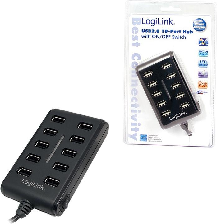 Produktbild LogiLink DUPLIKAT UA0125 (USB-A, 10 Ports)