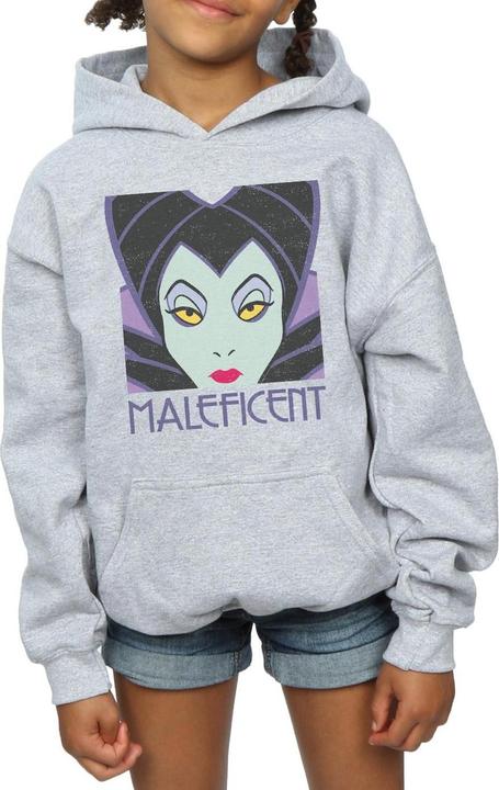 Produktbild Disney Maleficent Cropped Head Kapuzenpullover Mädchen (152, 158)