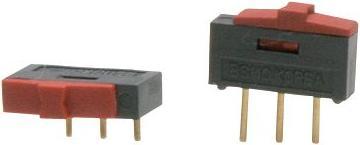 Immagine prodotto RND Components Interruttore a scorrimento a bassa potenza, 1 contatto in scambio, chiusura ON-ON, montaggio a