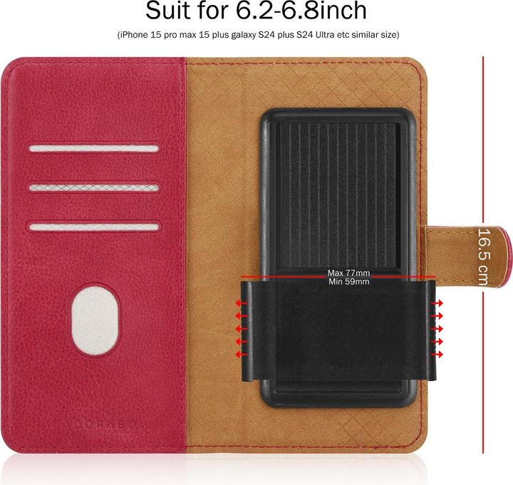 Image du produit Cadorabo Hülle für HTC U12 PLUS Book Case Style (HTC U12+)