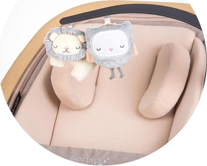 Actual product image Chipolino Babywippe Senso Holzoptik