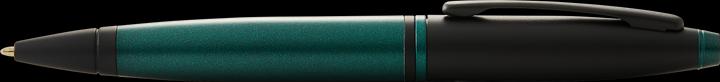 Actual product image Cross Ballpoint Calais matte green barrel, black cap in giftbox (Matt green, 1 x)