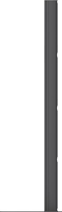Immagine prodotto Multibrackets Piastra di base con colonna, per serie Pro, alluminio, nero