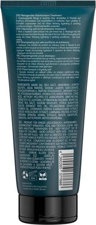 Actual product image Urban Alchemy OPUS MAGNUM Scrub Cleansing Shampoo (Liquid shampoo)