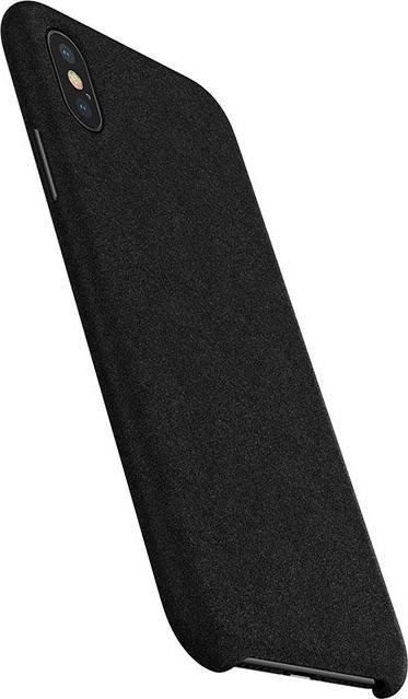 Actual product image Baseus Alcantara Case iPhone Xs Max - Black (Apple iPhone XS Max)