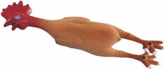 Actual product image Nobby Latex chicken (Tug toy dog)
