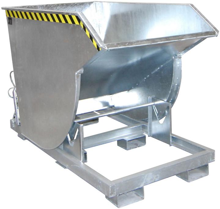 Actual product image eurokraft pro Tipping container, narrow version (1000 l)