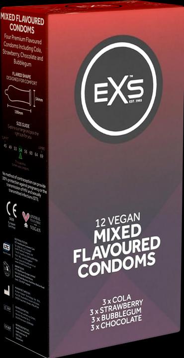 Image du produit EXS Condoms Mixed Flavoured 12 pack (12 pcs)