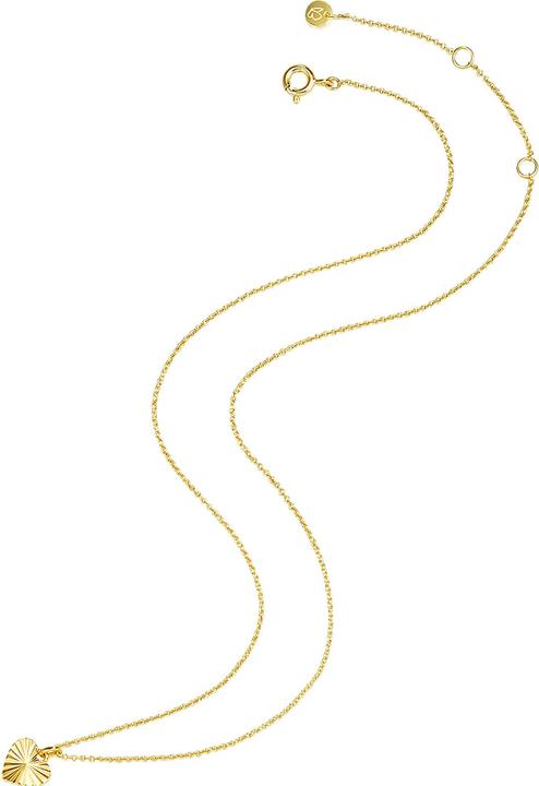 Immagine prodotto Glanzstücke München Catena da donna in argento giallo 40,0 cm + 5,0 cm di estensione - 28511 (Argento, 40 - 45 cm)