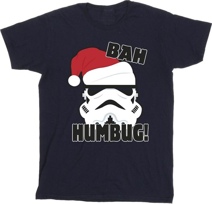 Actual product image Star Wars Mens Episode IV: A New Hope Helmet Humbug T-Shirt (3XL)