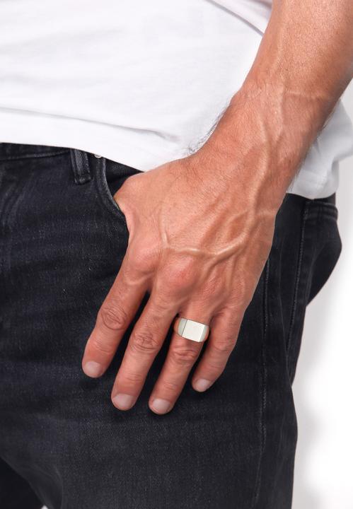 Image du produit Kuzzoi Bague à sceau (56, Argent 925)