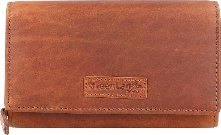 Produktbild Greenland Nature Soft & Safe Geldbörse Leder 16 cm RFID