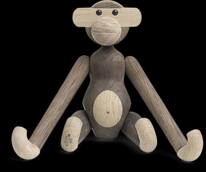 Actual product image Kay Bojesen Wood monkey small (19 x 20 cm)