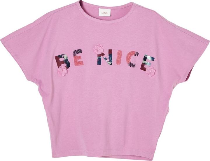 S.Oliver Baumwollshirt Rosa (128)