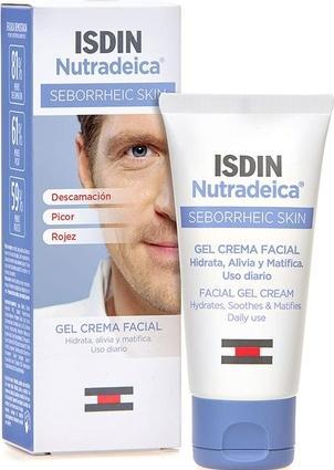 Actual product image Isdin Nutradeica Facial Gel Cream for Seborrhoeic Skin 50ml (Gel, 50 ml)