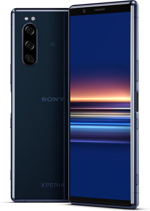 Immagine prodotto Sony Xperia 5 (128 GB, Azzurro, 6.10", Doppia SIM Ibrida, 12 Mpx, 4G)