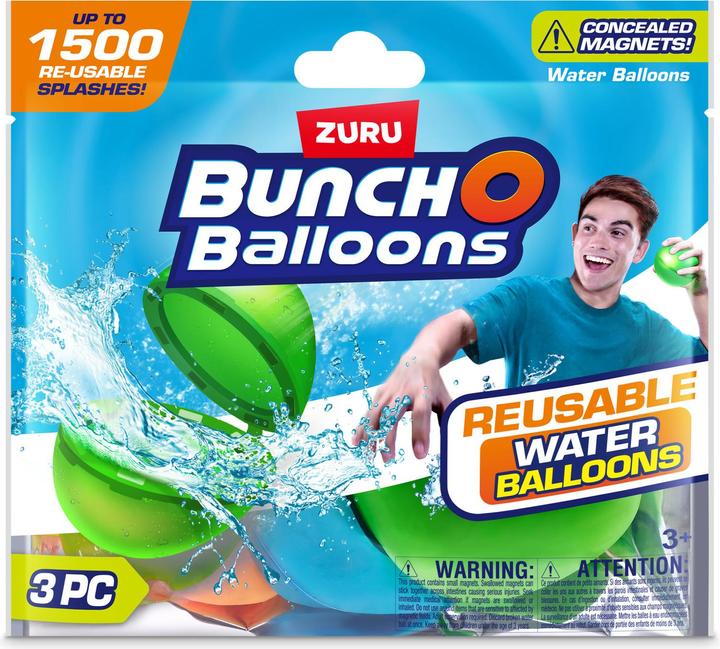Image du produit Zuru Bunch O Balloons Ballons d'eau réutilisables 3pack ass. (3 x)