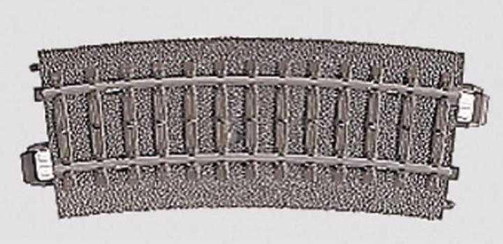 Actual product image Märklin H0 C track (with ballast) 24115 (Track H0)